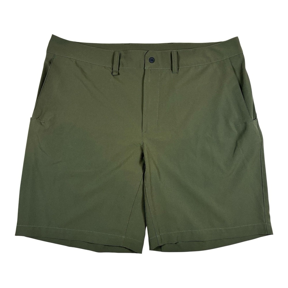 North Face Shorts Mens 36 Olive Green Paramount Stretch Hiking Outdoor Camping